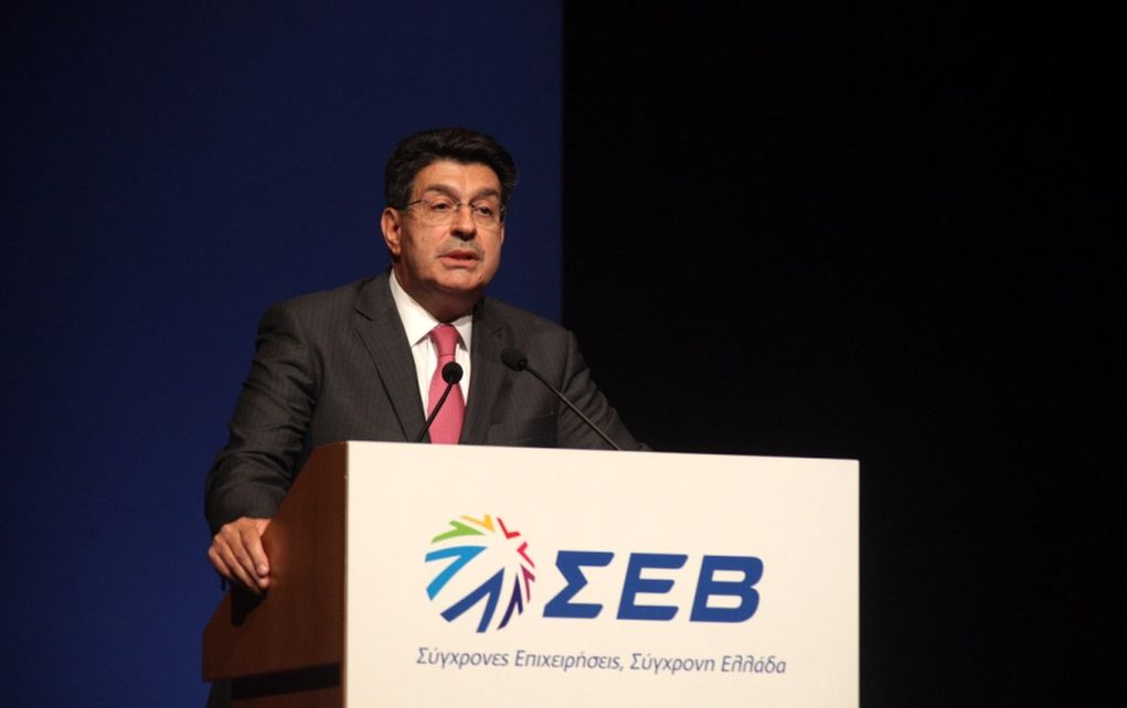 Γιατί έφυγε ο πρόεδρος του ΣΕΒ από την ομιλία του Τσίπρα