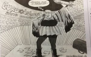 Απολύθηκε ο σκιτσογράφος της γελοιογραφίας με το Νετανιάχου ντυμένο Νέτα