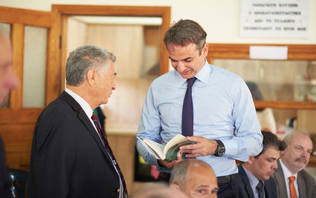 Η επίσκεψη του Κυριάκου Μητσοτάκη στην Ίμβρο (pic)