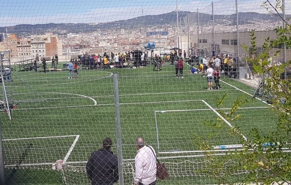 Βαρκελώνη: Κατάρρευση κερκίδας στη συνέντευξη Ινιέστα
