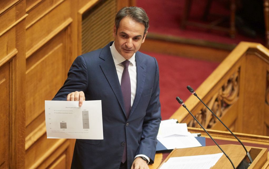 Μητσοτάκης: «198 από τις 365 μέρες δουλεύουμε για φόρους Τσίπρα και Καμμένου» (vd)