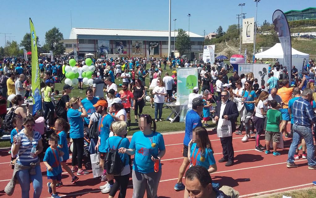 Έλενα Ράπτη και «Ένα στα Πέντε» στο Panorama Charity Fun Run 2018