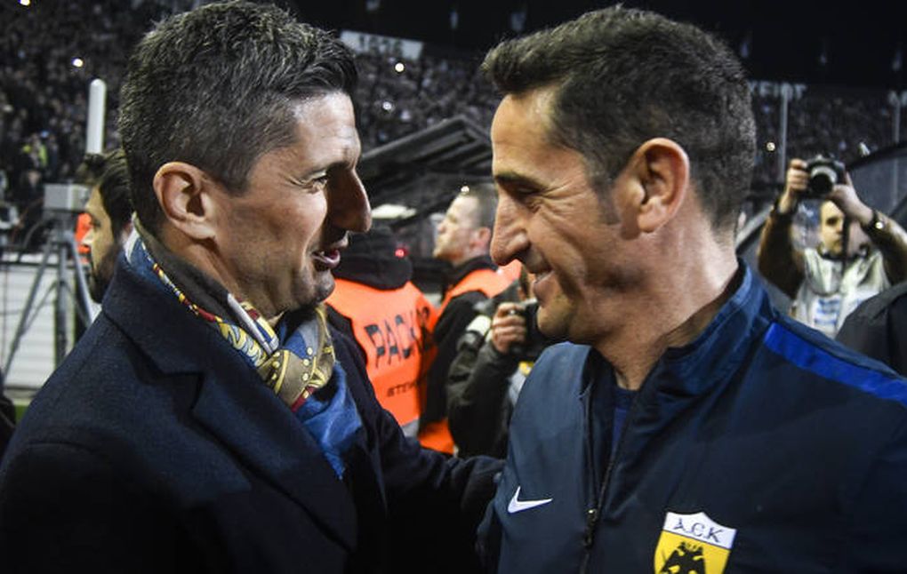AEK-ΠΑΟΚ: Τα αγωνιστικά πλάνα Χιμένεθ και Λουτσέσκου