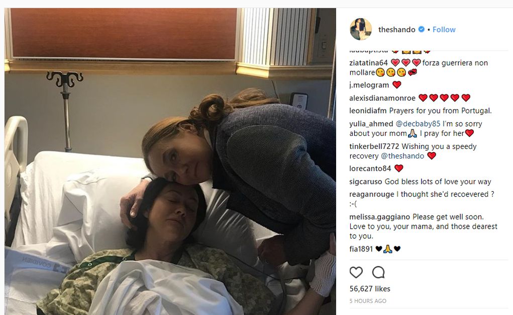 Συγκλονίζει το μήνυμα της Shannen Doherty από το νοσοκομείο