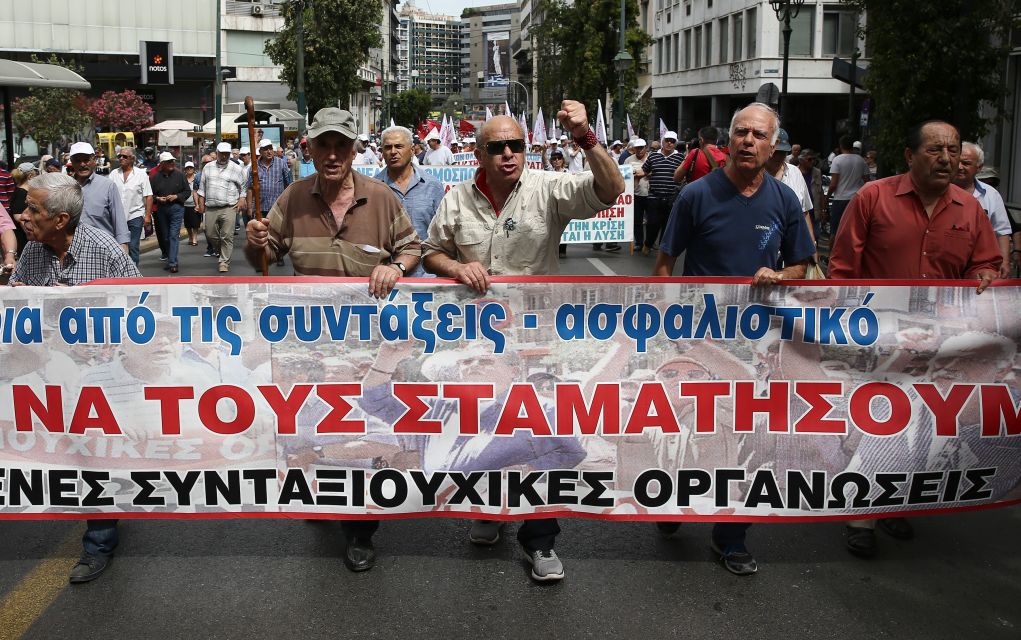 Στους δρόμους κατά του ν. Κατρούγκαλου οι συνταξιούχοι