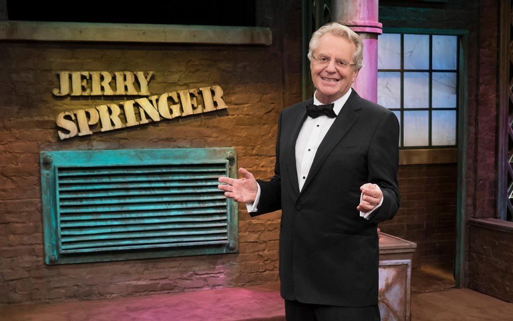 Τίτλοι τέλους για το «Jerry Springer Show» εκπομπή σύμβολο της trash TV