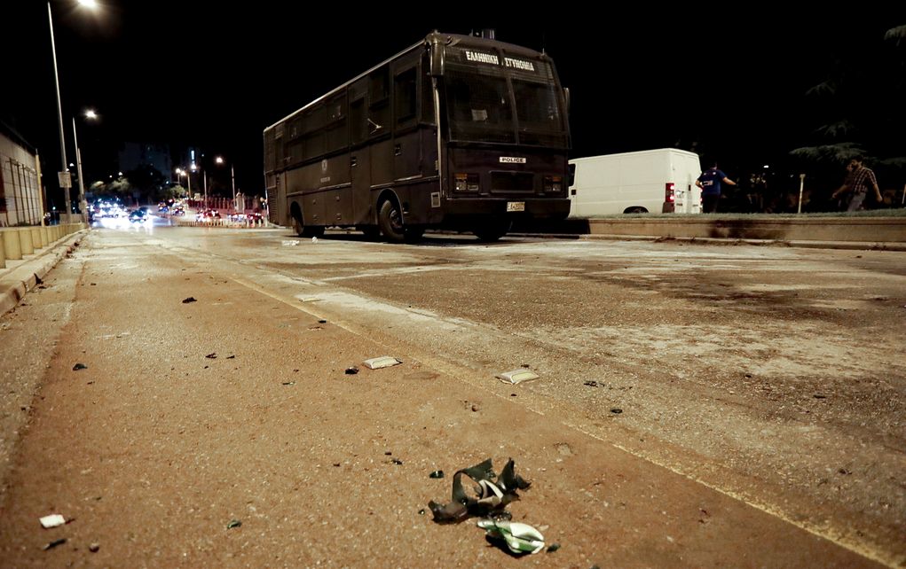 Θεσσαλονίκη: Διαμαρτυρία αστυνομικών στα Δικαστήρια