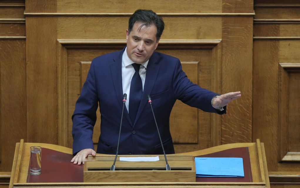 Βουλή: Στο αρχείο η υπόθεση της εταιρείας του Άδωνι Γεωργιάδη