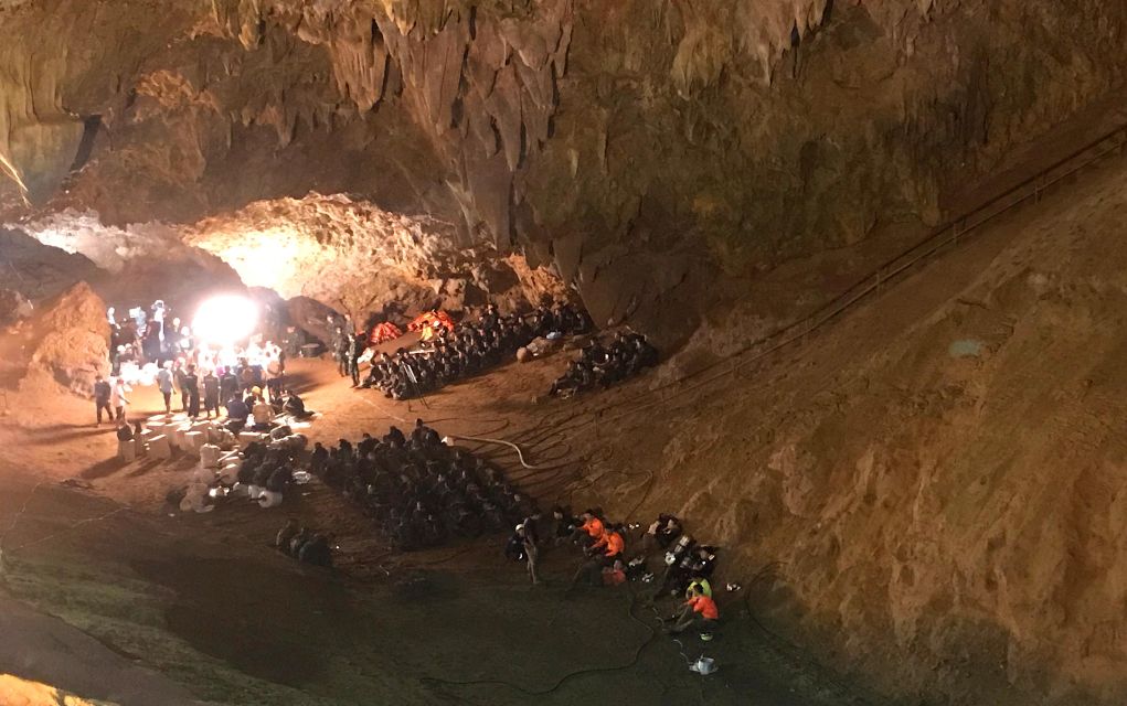 Ταϊλάνδη: Εγκλωβισμένα σε σπηλιά παραμένουν για 6η μέρα 12 παιδιά