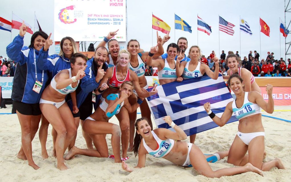 Πρωταθλήτρια κόσμου η εθνική γυναικών στο μπιτς χάντμπολ!
