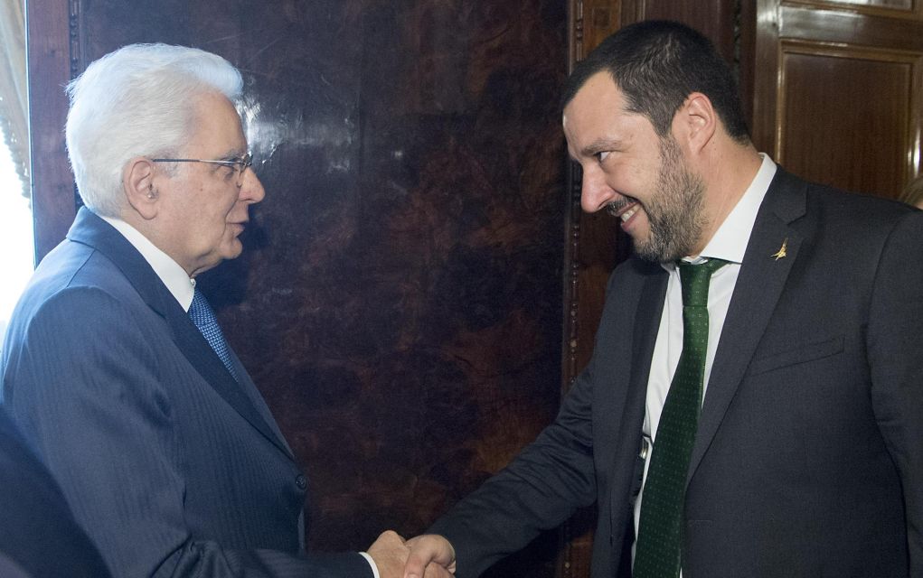 Συνάντηση Ματαρέλα – Σαλβίνι στον απόηχο σκανδάλου υπεξαίρεσης χρημάτων