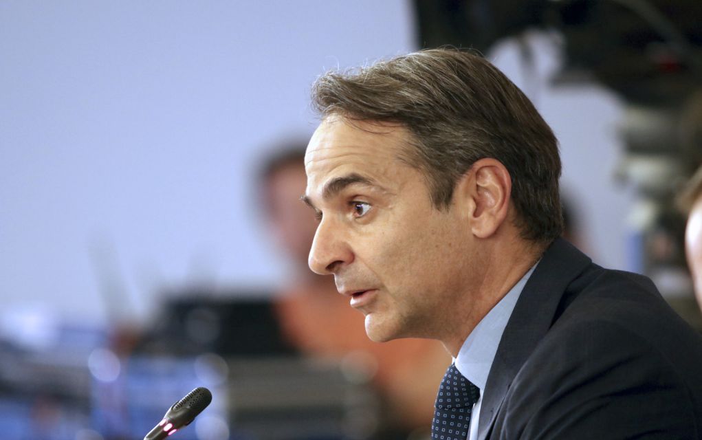 Συνάντηση του Κ. Μητσοτάκη με νέους εργαζόμενους στον τομέα της εστίασης