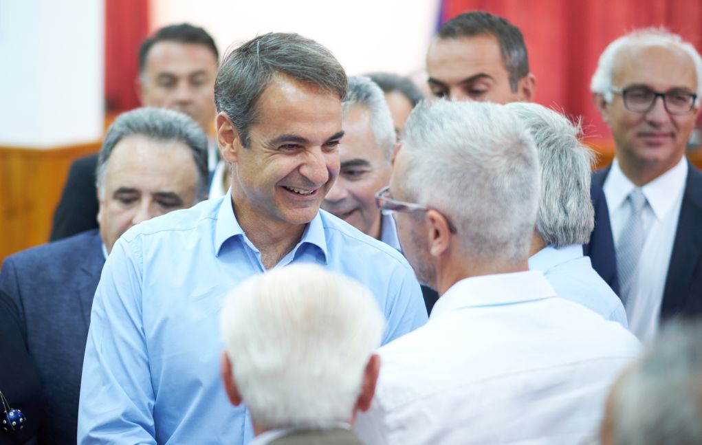 Στο θετικό λόγο επενδύει ο Κυριάκος Μητσοτάκης
