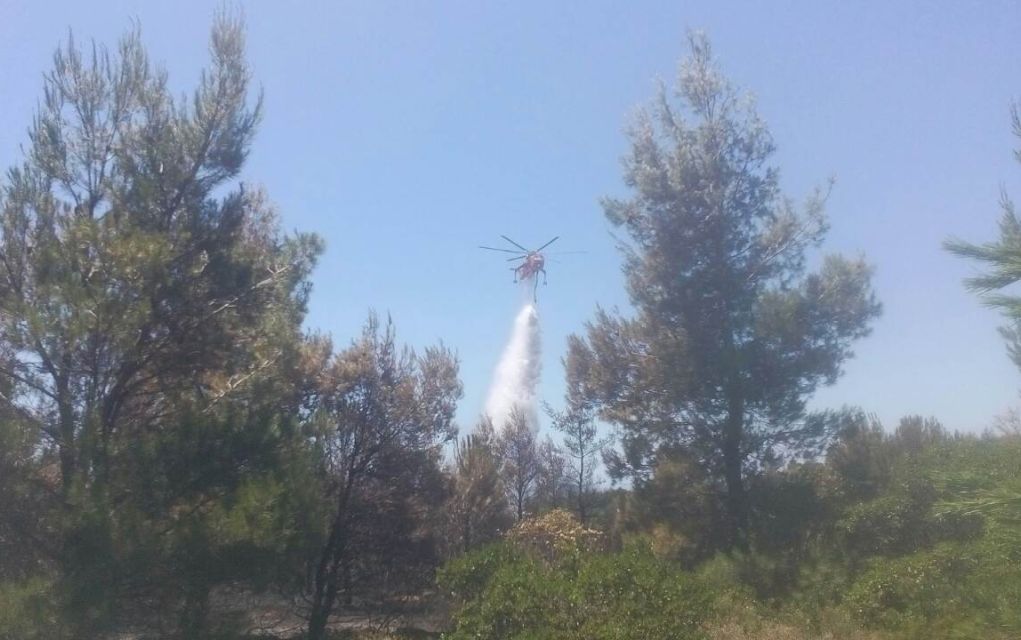 Υπό έλεγχο η φωτιά στα Πορόια Σερρών