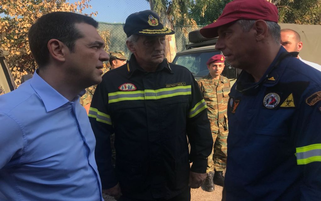 ZDF: «Μια εβδομάδα για να επισκεφθεί ο Τσίπρας το Μάτι»