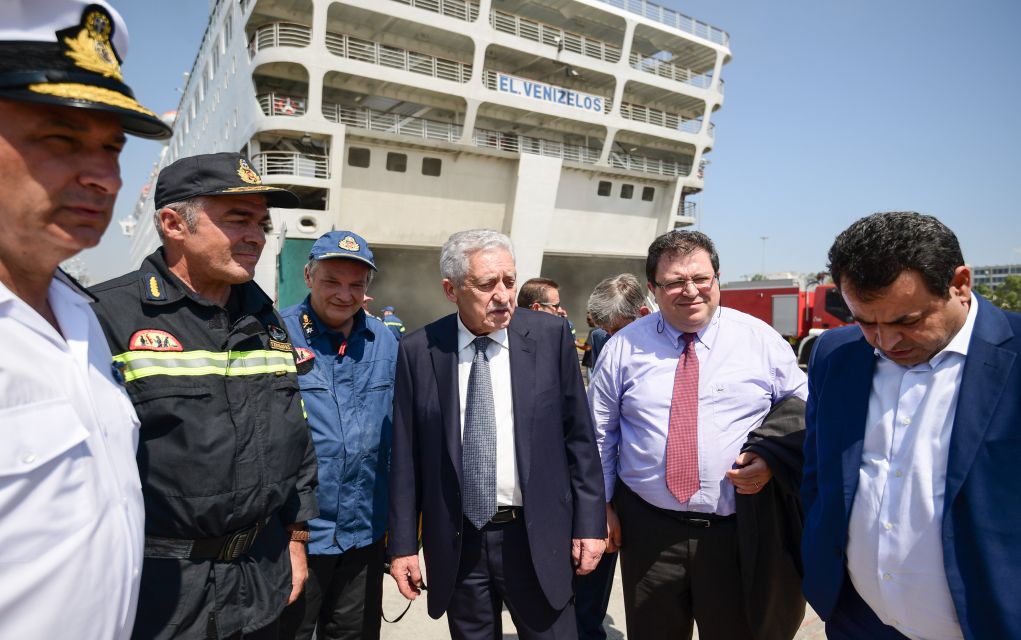 Στο «Ελ. Βενιζέλος» ο Φώτης Κουβέλης