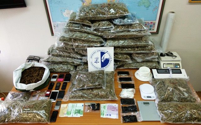 Τέσσερις συλλήψεις για ναρκωτικά στη Λάρισα