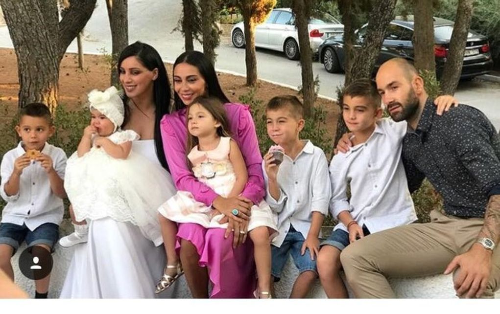Ο Σπανούλης βάφτισε την κόρη του!