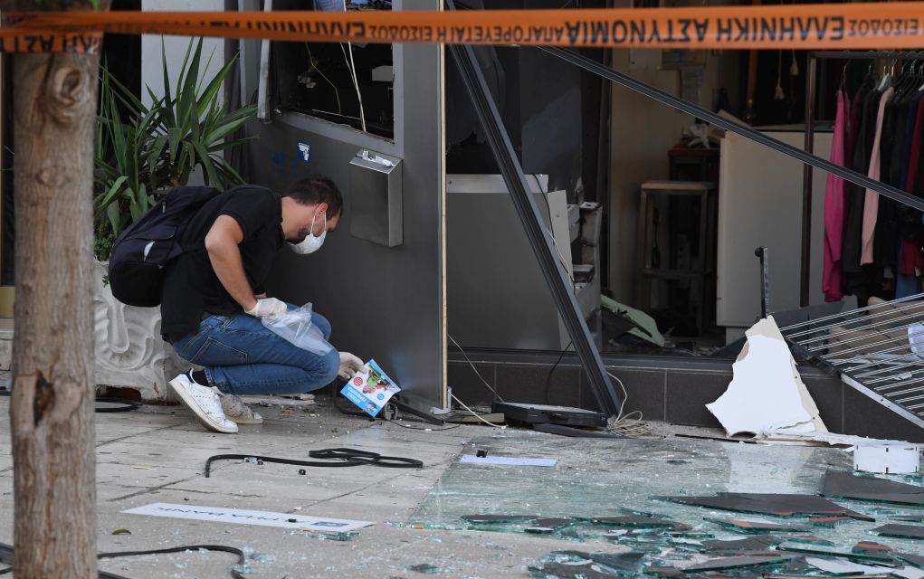 Χανιά: Έκρηξη σε ATM στα Μινωθιανά Κολυμβαρίου