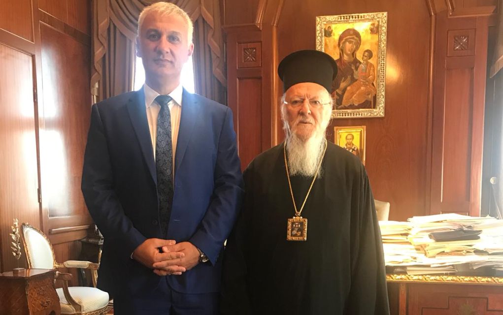 Με τον Πατριάρχη στο Φανάρι ο Βασίλης Ανατολίτης (pics)