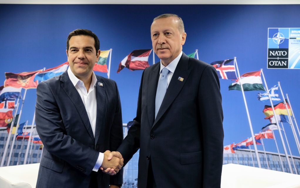Ολοκληρώθηκε η συνάντηση Τσίπρα – Ερντογάν