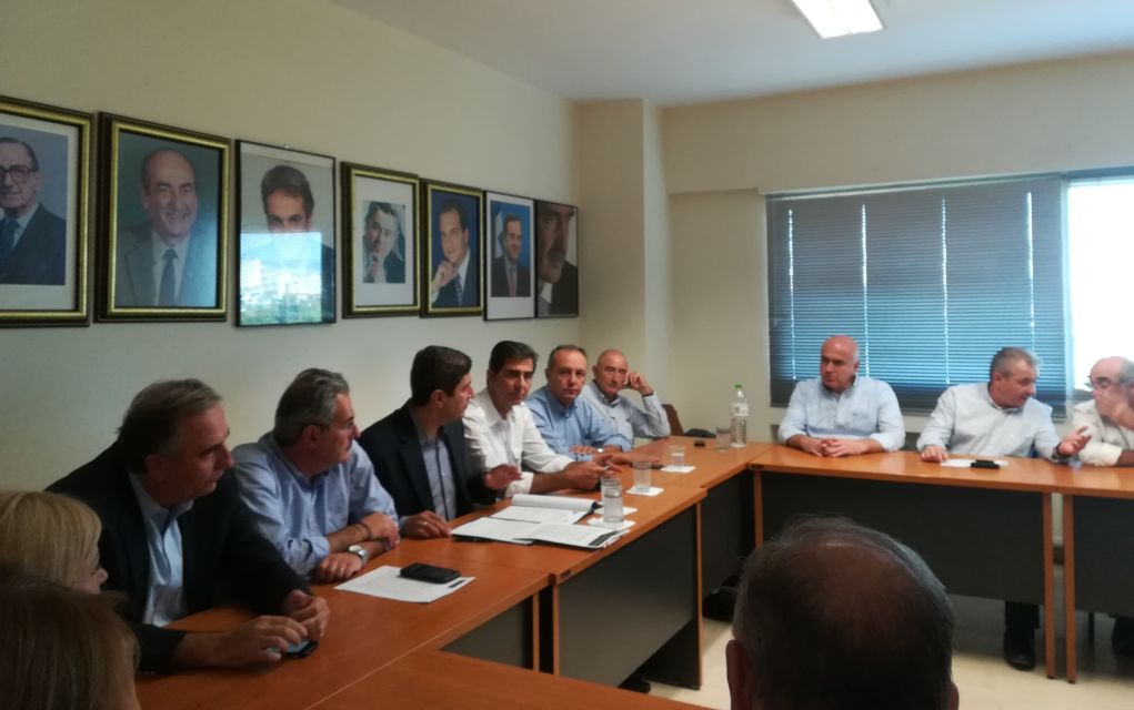 Παρουσία Αυγενάκη συνεδριάζει η Διοικούσα της ΝΔ Θεσσαλονίκης