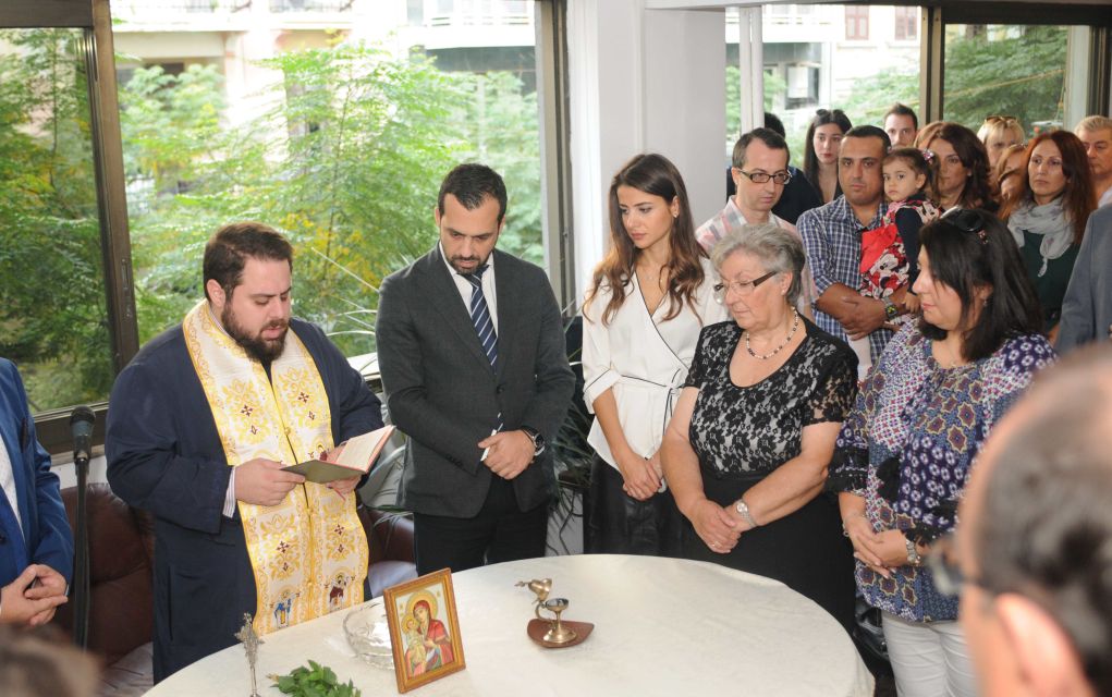 Εγκαίνια του πολιτικού του γραφείου έκανε ο υποψήφιος Μάκης Κυριζίδης