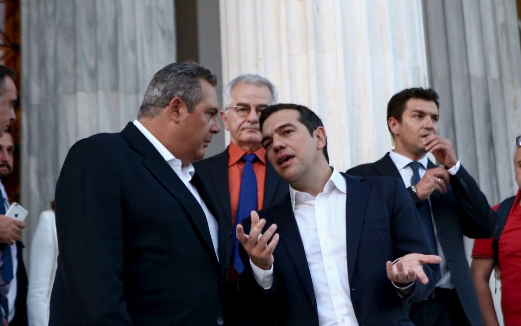 Την Παρασκευή το ραντεβού Τσίπρα-Καμμένου