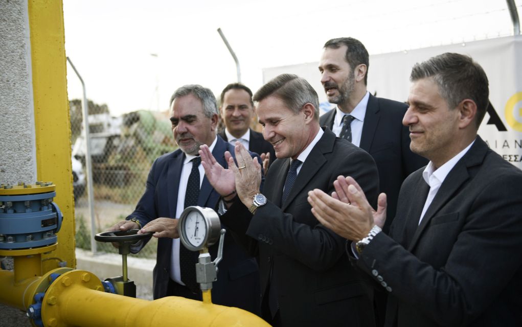 ΕΔΑ ΘΕΣΣ: Ο πρώτος σταθμός αποσυμπίεσης φυσικού αερίου στο Λαγκαδά