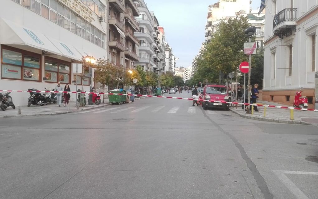 Κλειστοί οι δρόμοι στο κέντρο της Θεσσαλονίκης
