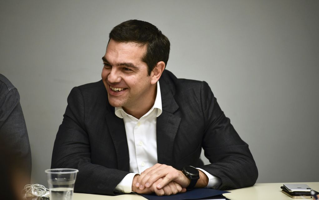 Με το προεδρείο των τραπεζιτών συναντήθηκε ο Αλ. Τσίπρας