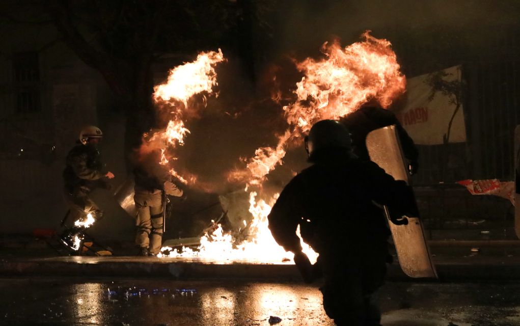 Ελεύθεροι οι οκτώ συλληφθέντες για επεισόδια στο Πολυτεχνείο