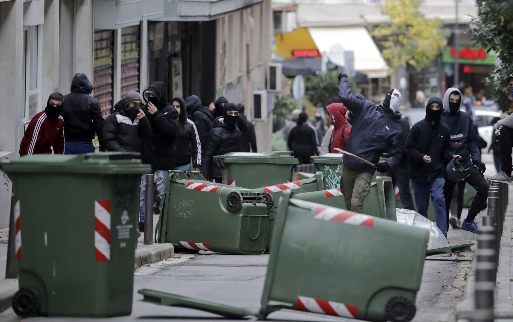 Ερωτηματικά από το βίντεο των σημερινών επεισοδίων στη Θεσσαλονίκη
