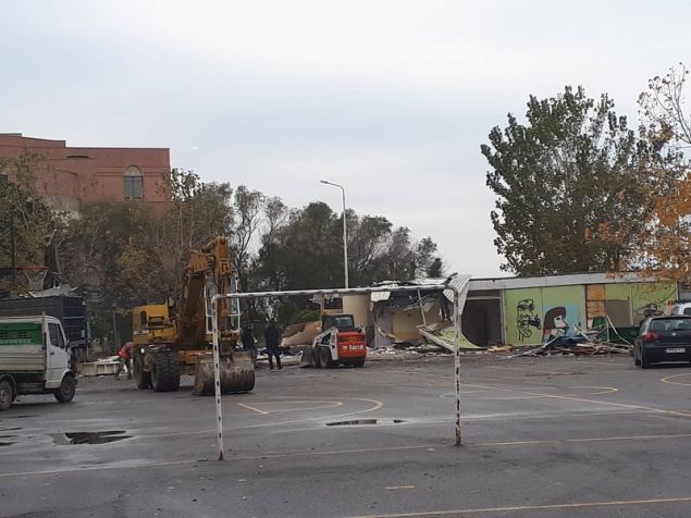 Θεσσαλονίκη: Κατεδάφισαν τα λυόμενα στο 12ο Δημοτικό σχολείο