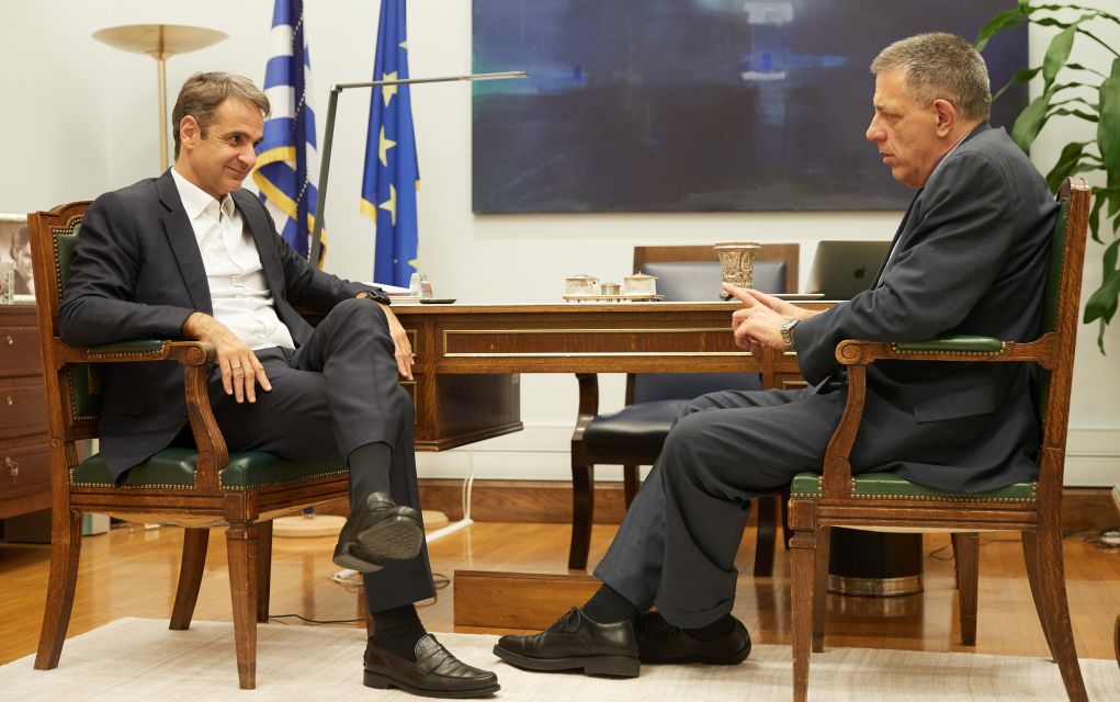 Το «ευχαριστώ» του Ν. Ταχιάου στον Κ. Μητσοτάκη (pic)