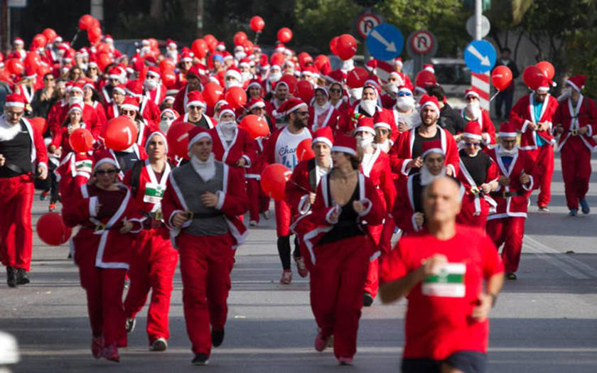 To Santa Run επιστρέφει στο Μαρούσι για να προσφέρει στιγμές χαράς