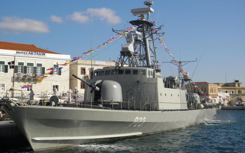 Ένας τραυματίας από ατύχημα σε πολεμικό πλοίο