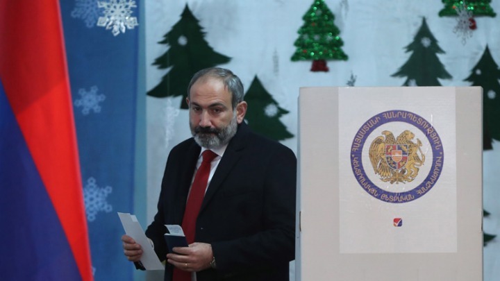 Θρίαμβος του Πασινιάν στις εκλογές στην Αρμενία