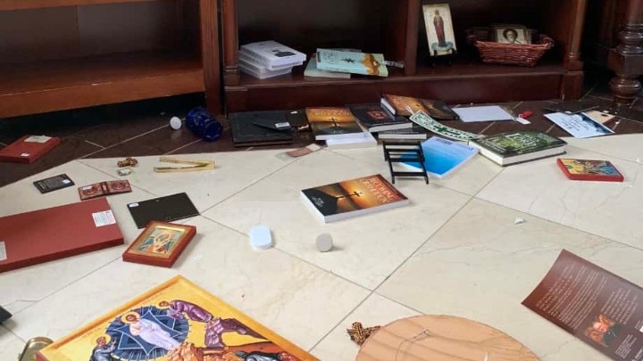 Ζημιές από το σεισμό στον ελληνορθόδοξο ναό στην Αλάσκα