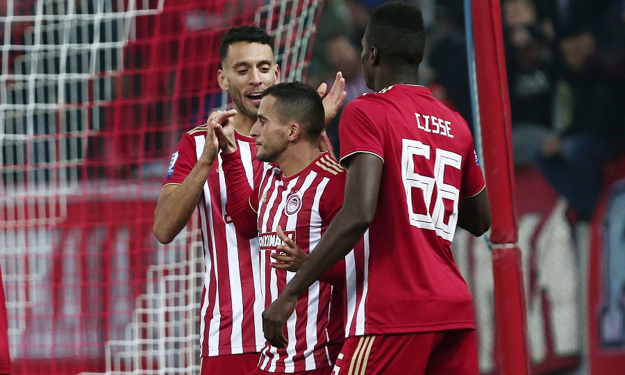 Με… φόρα ο Ολυμπιακός, 3-0 τη Λαμία