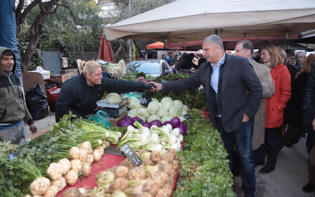 Επίσκεψη Γιώργου Πατούλη στα Βριλήσσια