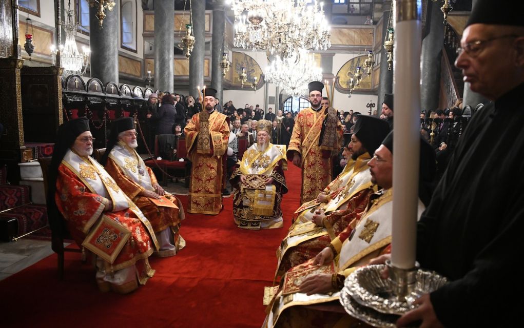 Χαρμόσυνη ατμόσφαιρα για τα Χριστούγεννα στο Οικουμενικό Πατριαρχείο