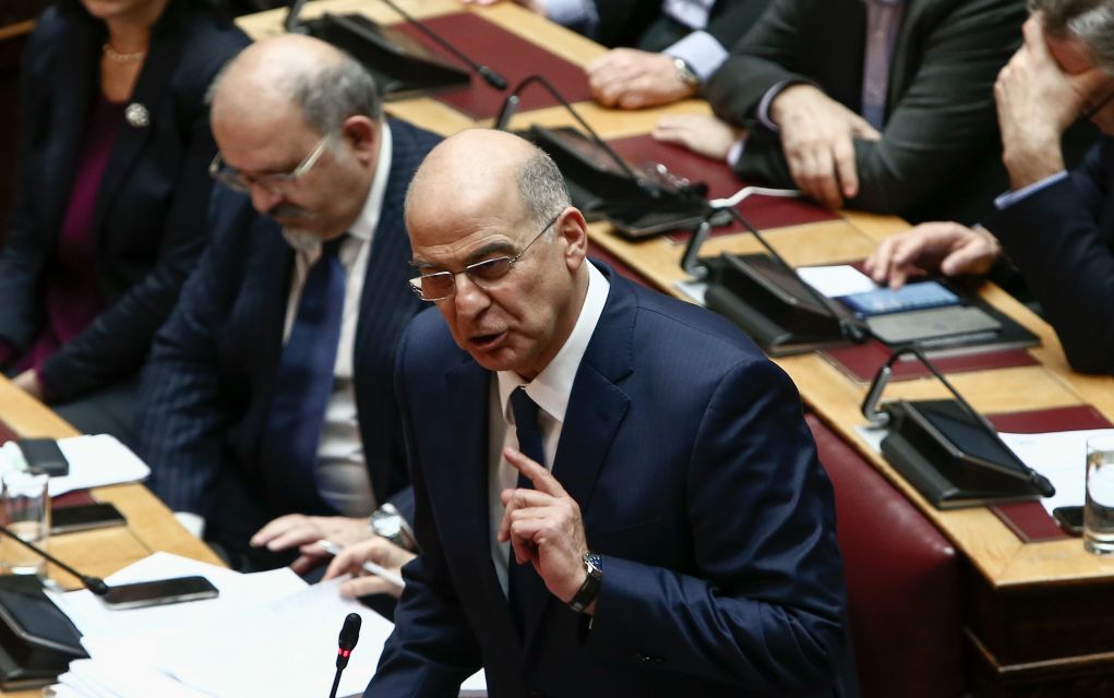 Δένδιας: «Η κυβέρνηση ζητά από τη ΝΔ συναίνεση στην παρανομία»