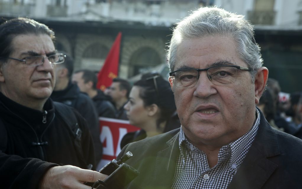 Οργή Κουτσούμπα για τον τραυματισμό βουλευτή του ΚΚΕ