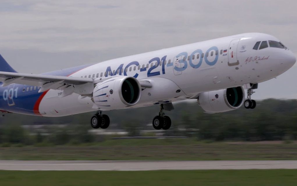 Ρωσία: Κανονικά η κατασκευή του MC-21 παρά τις κυρώσεις των ΗΠΑ