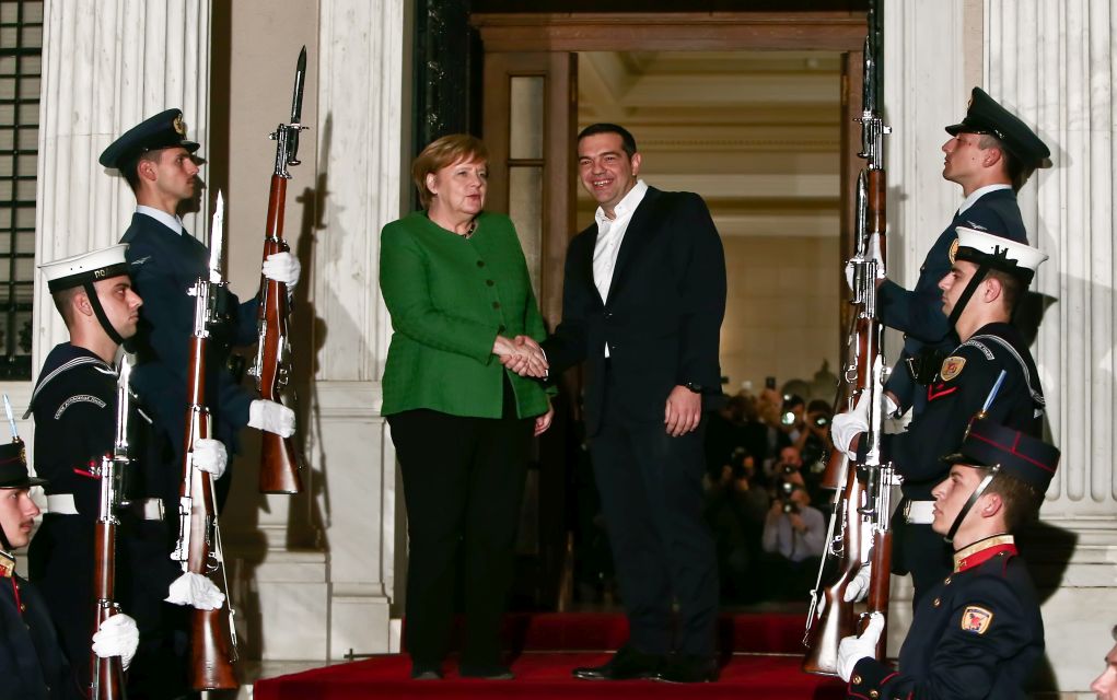 Τσίπρας σε Μέρκελ: Έρχεστε σε μία διαφορετική Ελλάδα