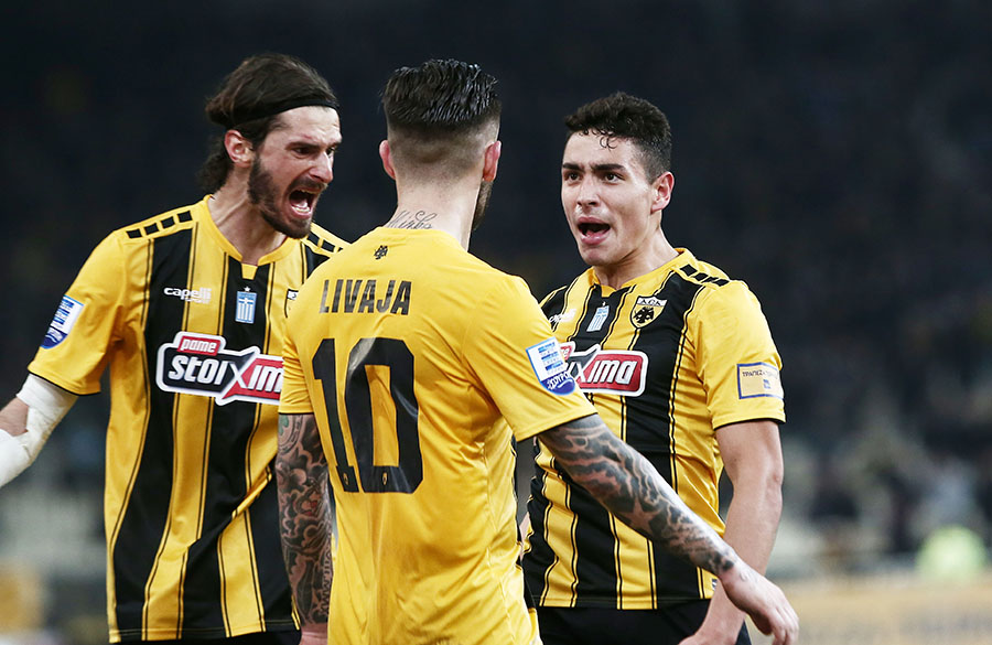 Ο Μπογιέ οδήγησε την ΑΕΚ στη νίκη, 2-1 τον Απόλλωνα