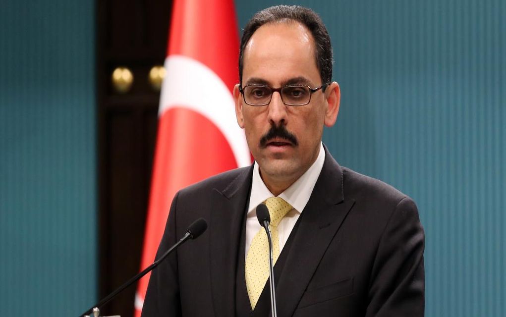 Iμπραήμ Καλίν: “Η Τουρκία θα απαντήσει εν καιρώ στην εξωφρενική δήλωση των ΗΠΑ περί γενοκτονίας”