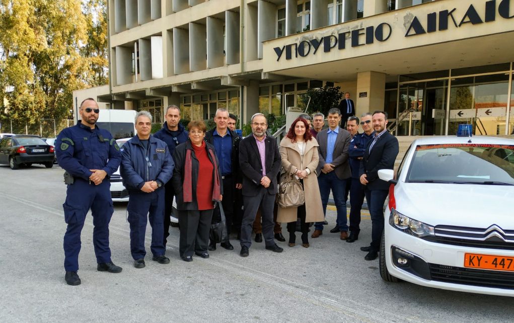 Τέσσερα καινούργια οχήματα στα Καταστήματα Κράτησης