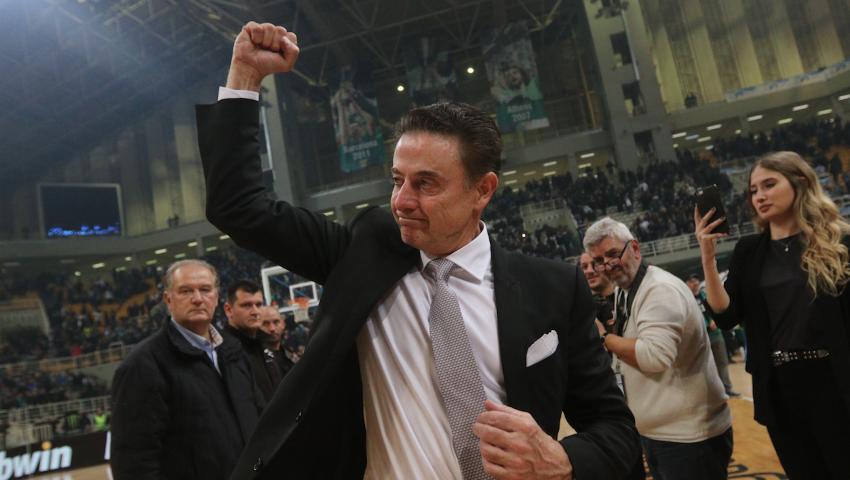 O Ρικ Πιτίνο στην εκπομπή «PICK N ROLL» της COSMOTE TV